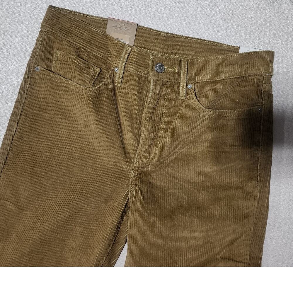 Levi's 314 mid rise 30 x30 corduroy women's - Picture 4 of 7